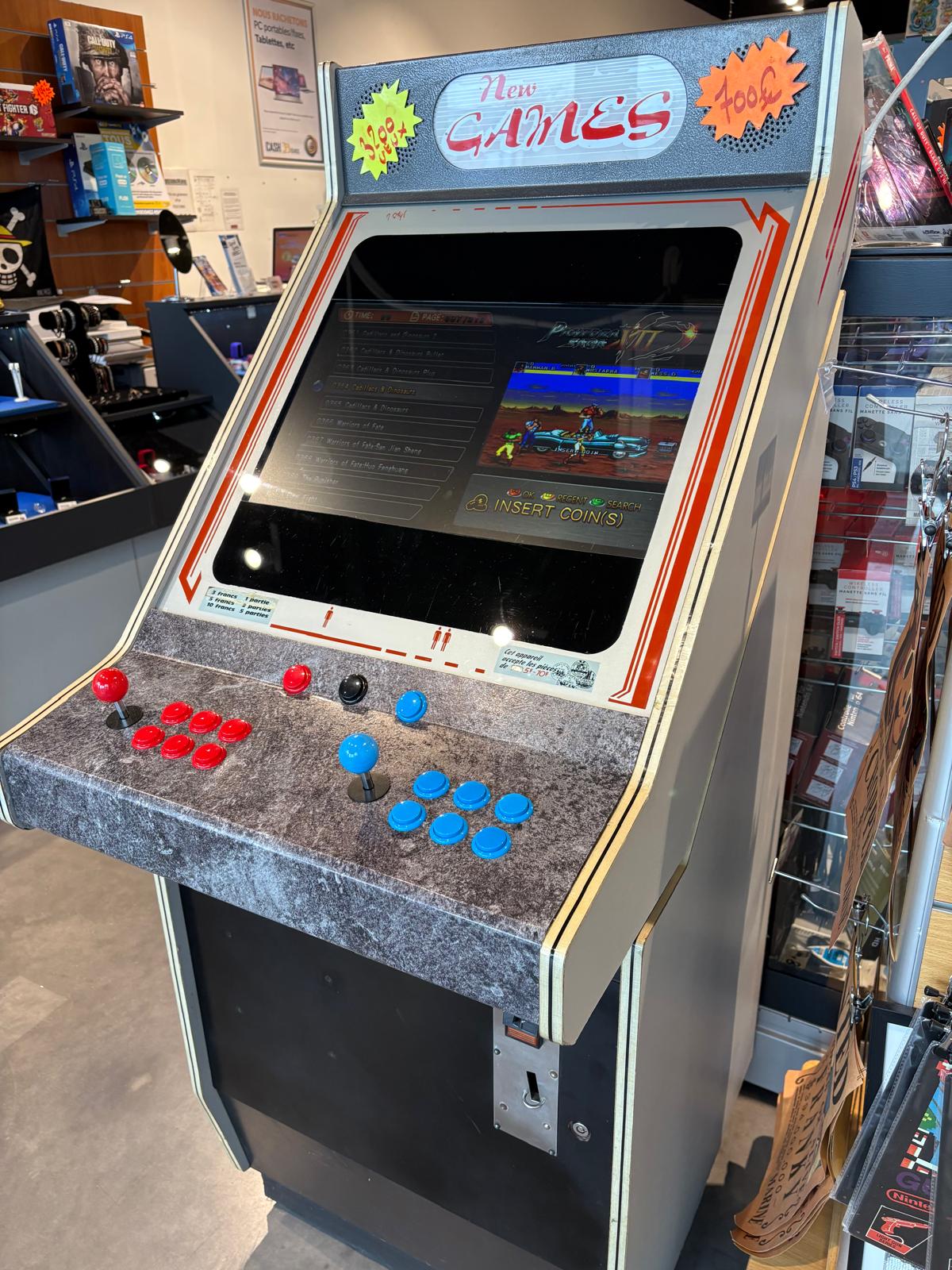 Borne d'arcade New games